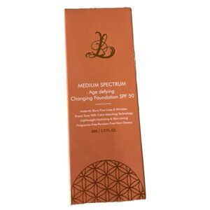 New SPF 50 Legacare Foundation Medium Spectrum Age Defying Changing Foundation
